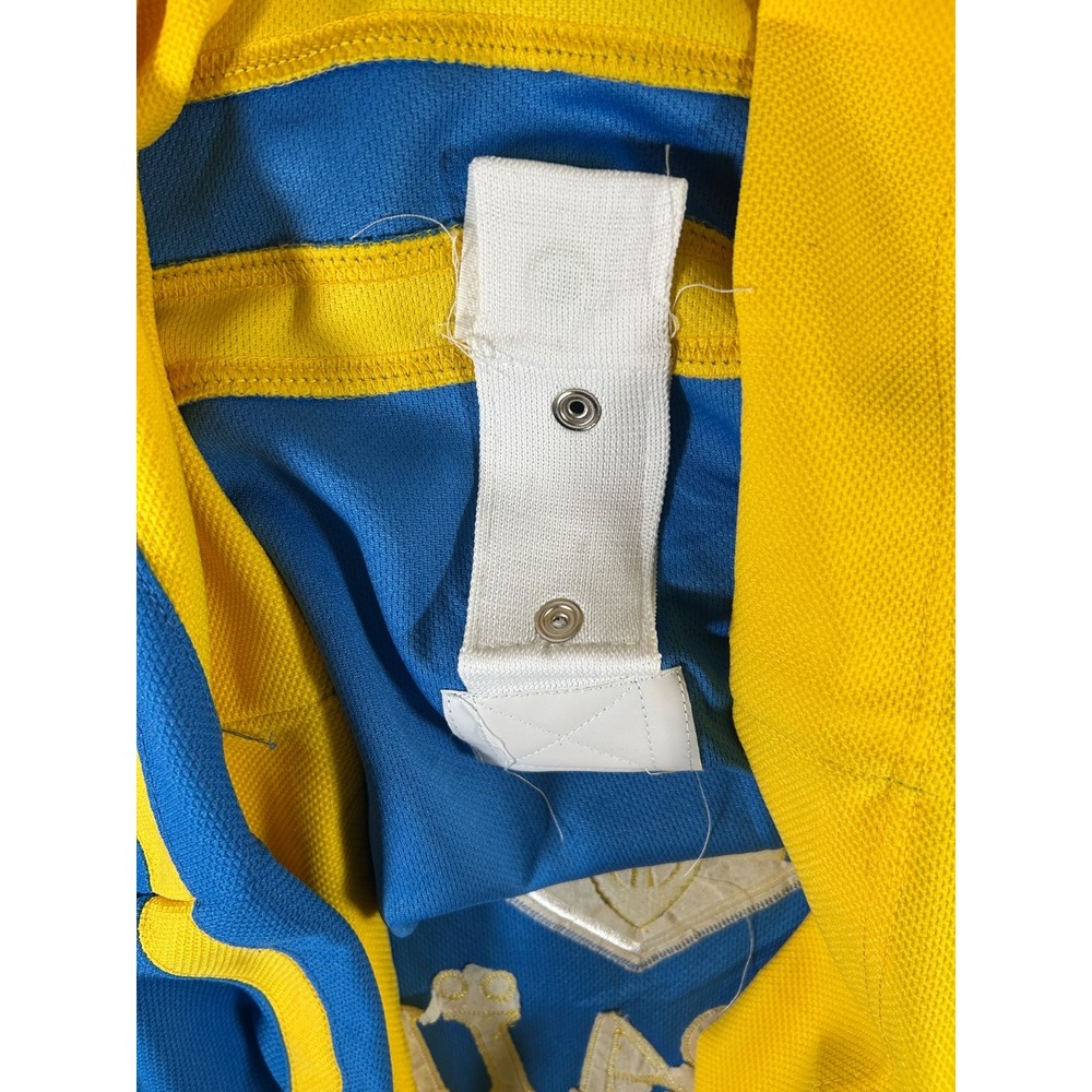 Game Worn Nike Ukraine National Hockey Team Jersey Size 50 - Picture 6 of 6